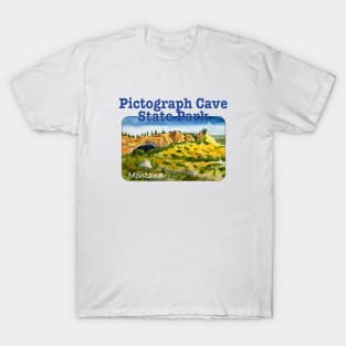 Pictograph Cave State Park, Montana T-Shirt